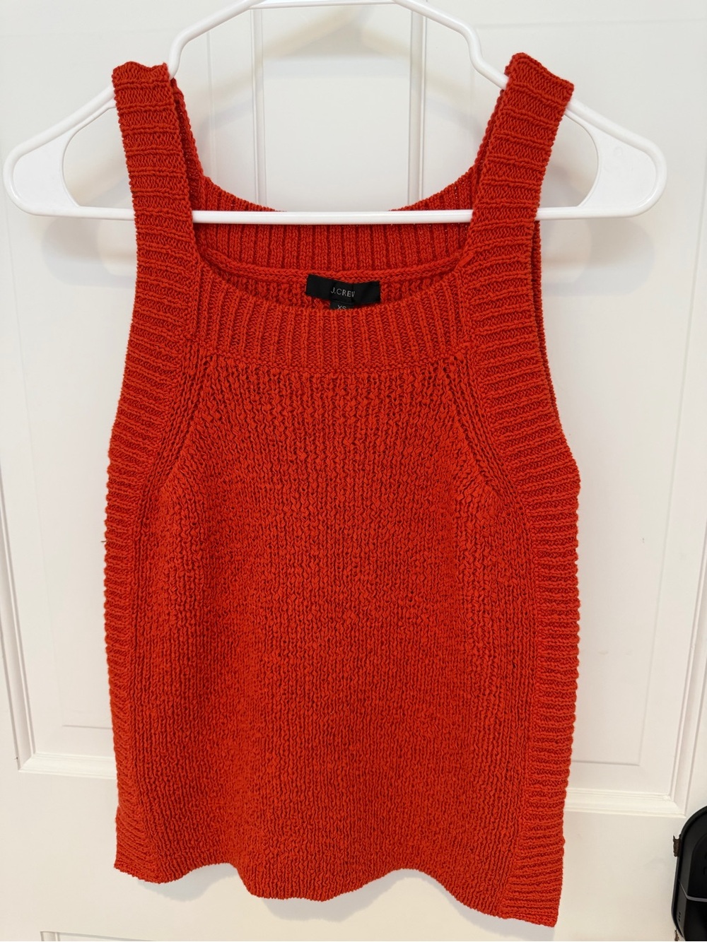 Women's Red J Crew Sweater Tank /Vest - Size XSmall